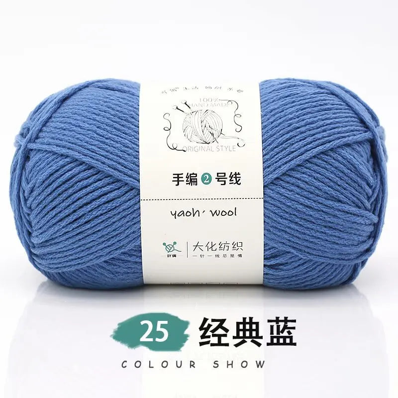 1Pc 100g Crocheting Acrylic Yarn, Yarn For hand knitting and Crocheting - Annie Potter's Yarn Basket