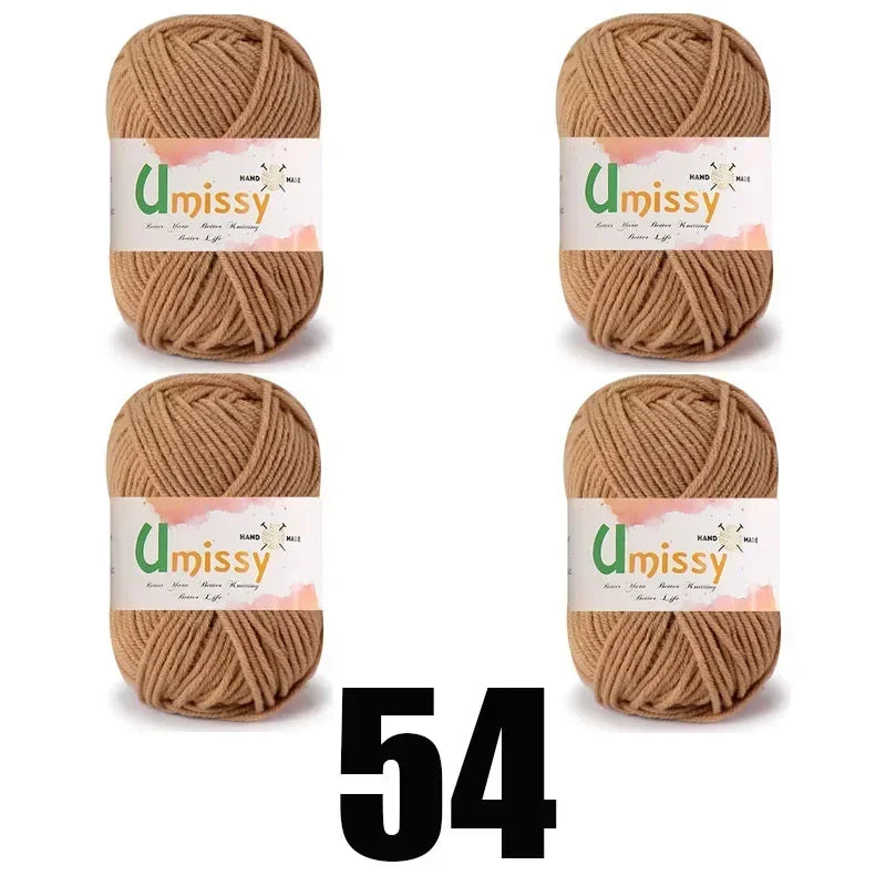 4pcs 25g Mini Yarn for Crocheting and Knitting - Annie Potter's Yarn Basket