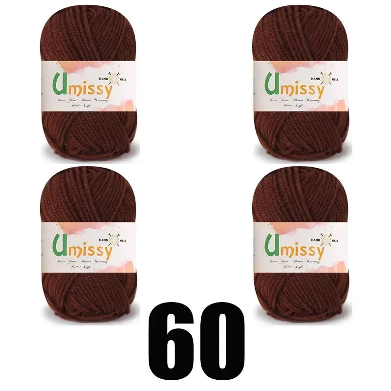 4pcs 25g Mini Yarn for Crocheting and Knitting - Annie Potter's Yarn Basket