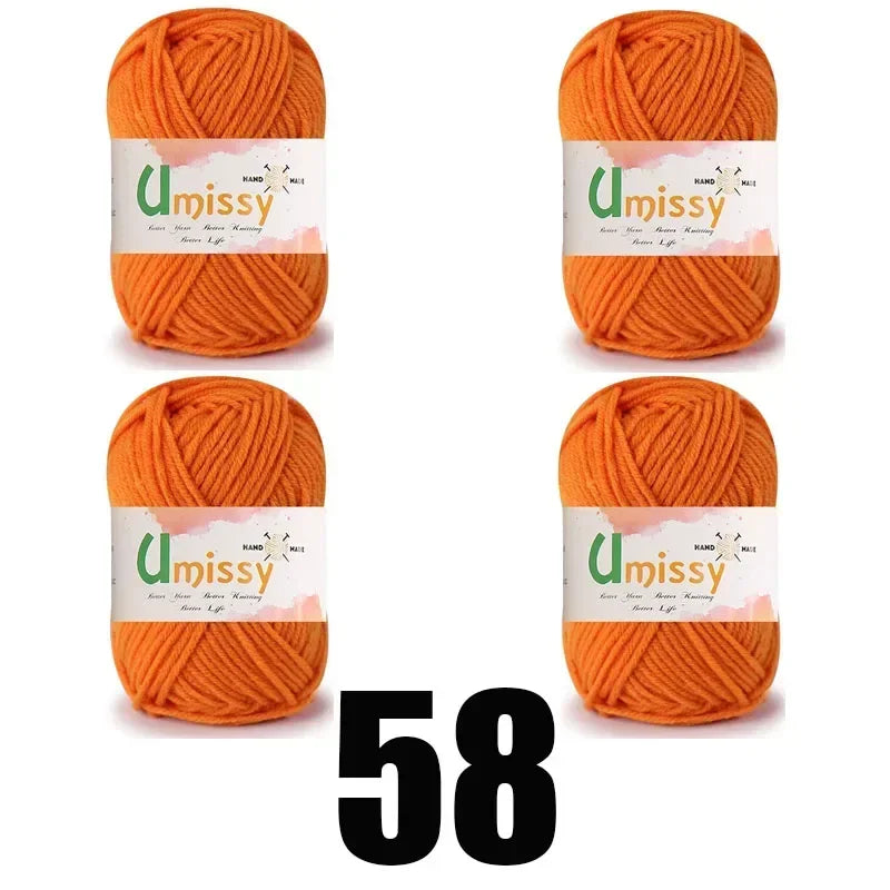 4pcs 25g Mini Yarn for Crocheting and Knitting - Annie Potter's Yarn Basket