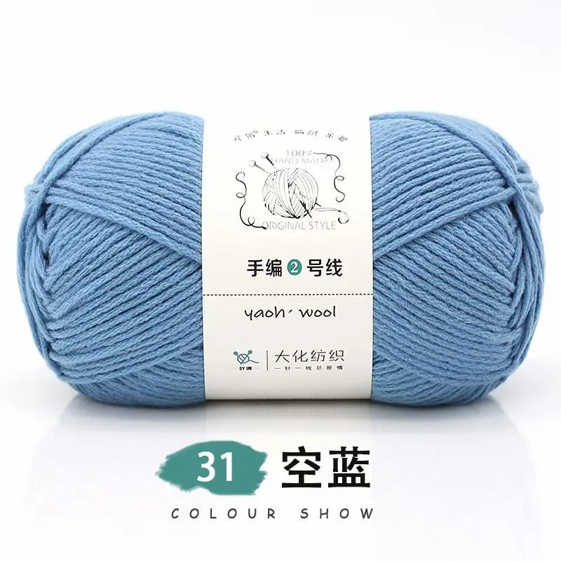 1Pc 100g Crocheting Acrylic Yarn, Yarn For hand knitting and Crocheting - Annie Potter's Yarn Basket