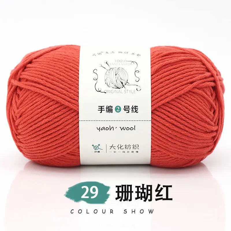 1Pc 100g Crocheting Acrylic Yarn, Yarn For hand knitting and Crocheting - Annie Potter's Yarn Basket