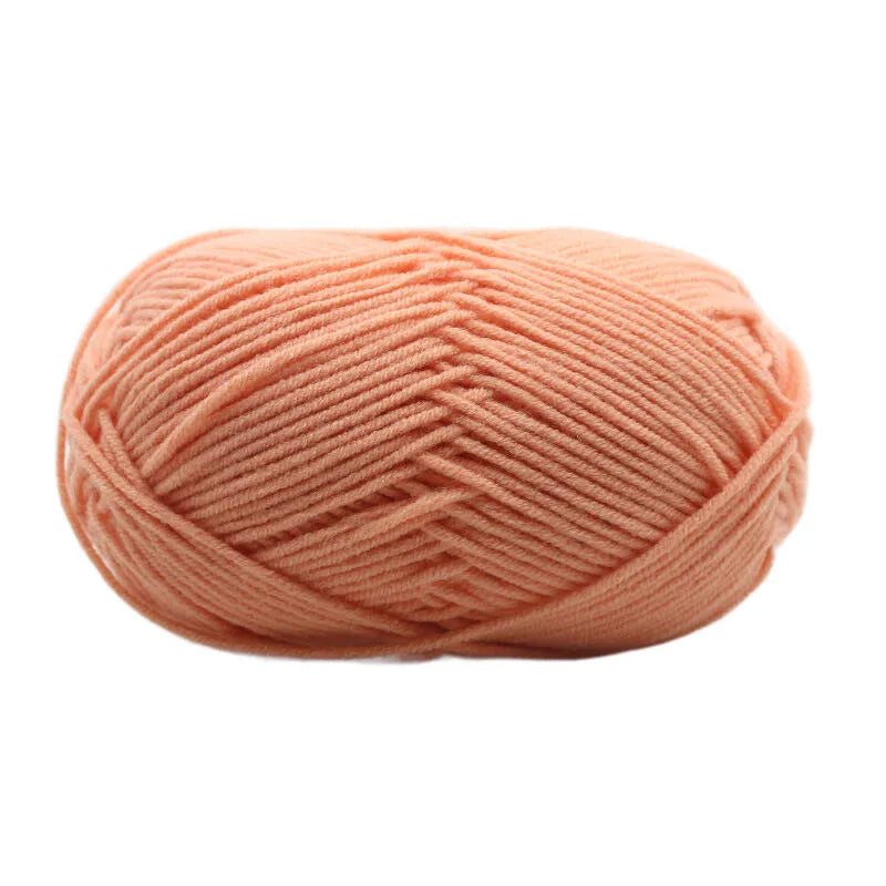 50g 4ply Milk Cotton Crochet Yarn, Yarn to knit and crochet - Annie Potter's Yarn Basket