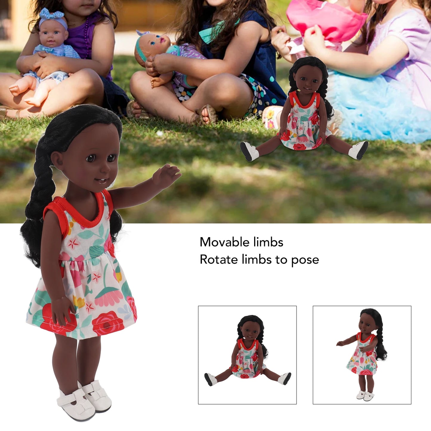 15inch African American Reborn Doll