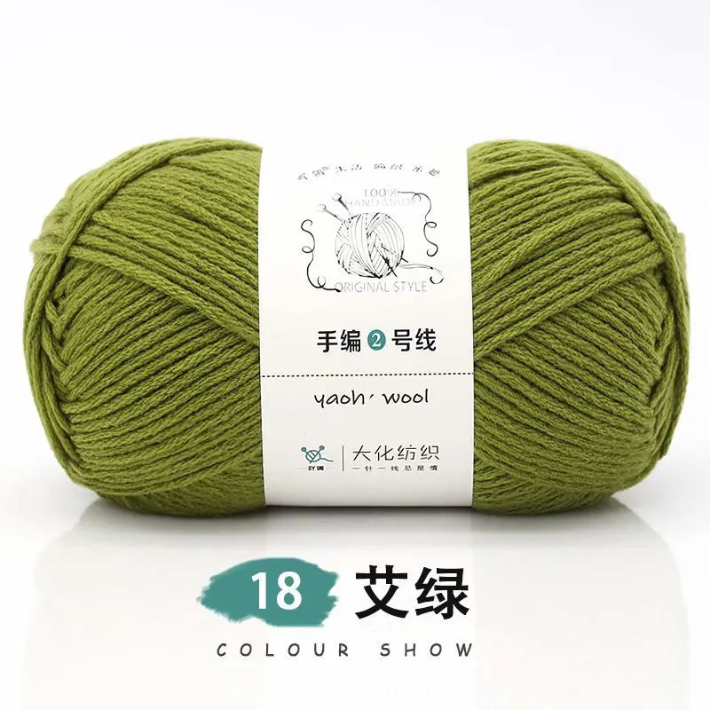 1Pc 100g Crocheting Acrylic Yarn, Yarn For hand knitting and Crocheting - Annie Potter's Yarn Basket