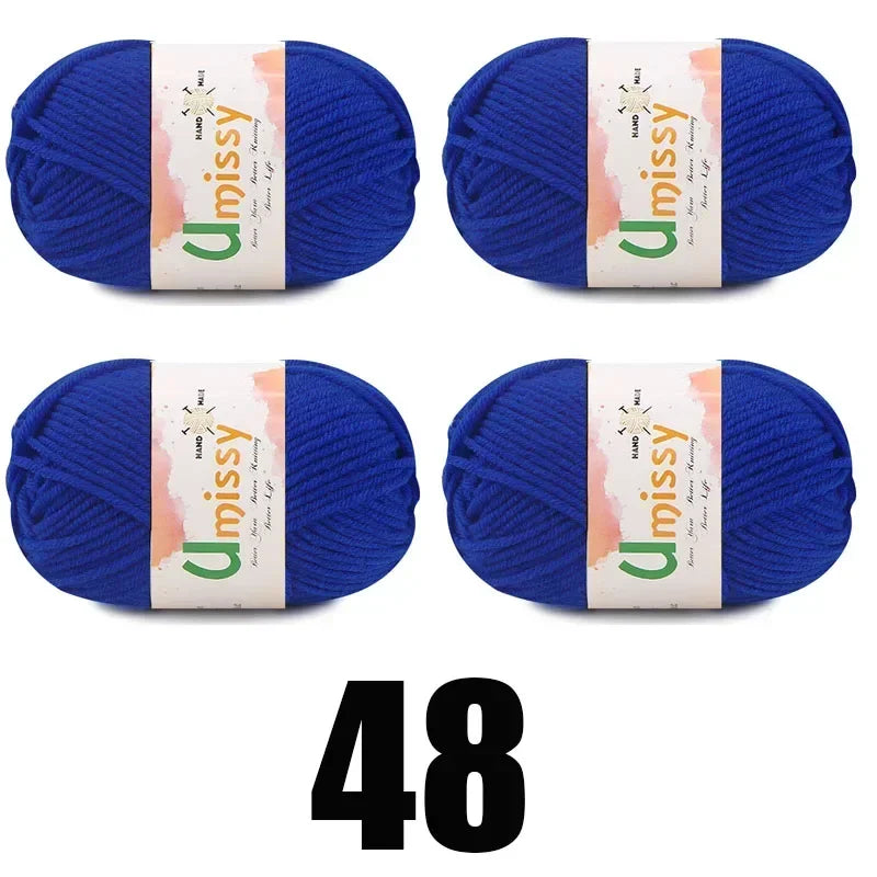 4pcs 25g Mini Yarn for Crocheting and Knitting - Annie Potter's Yarn Basket