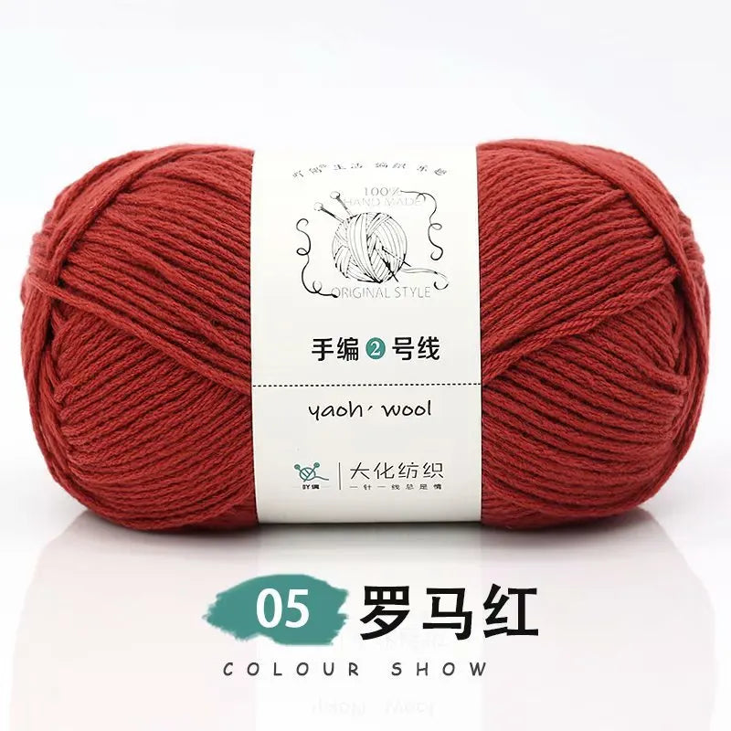 1Pc 100g Crocheting Acrylic Yarn, Yarn For hand knitting and Crocheting - Annie Potter's Yarn Basket