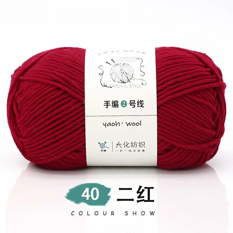 1Pc 100g Crocheting Acrylic Yarn, Yarn For hand knitting and Crocheting - Annie Potter's Yarn Basket