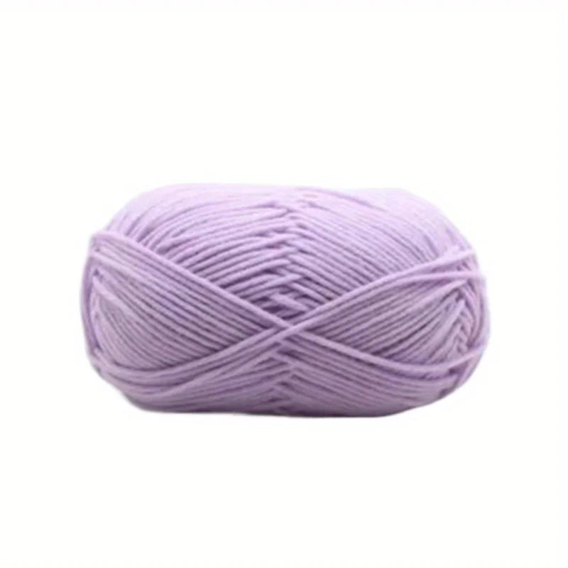 50g 4ply Milk Cotton Crochet Yarn, Yarn to knit and crochet - Annie Potter's Yarn Basket