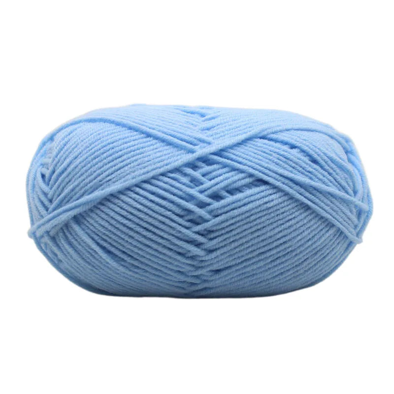 50g 4ply Milk Cotton Crochet Yarn, Yarn to knit and crochet - Annie Potter's Yarn Basket