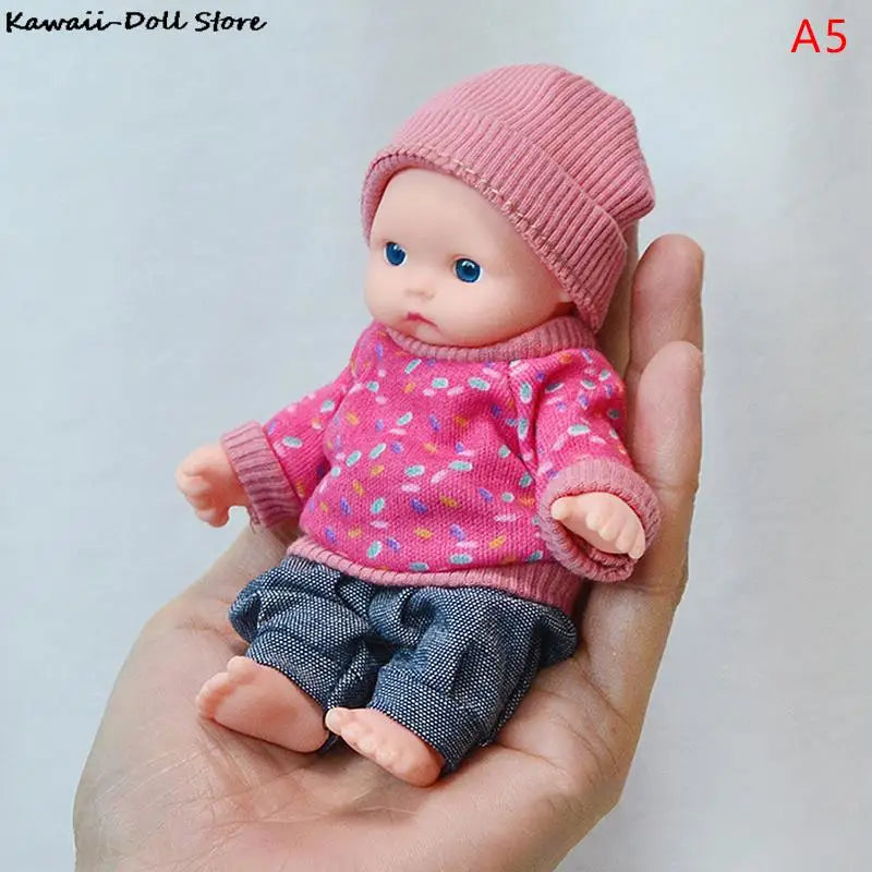 Mini Reborn Dolls 5 inch Baby Reborn, Silicone Mini Baby Annalyse Several Options - Annie Potter's Yarn Basket