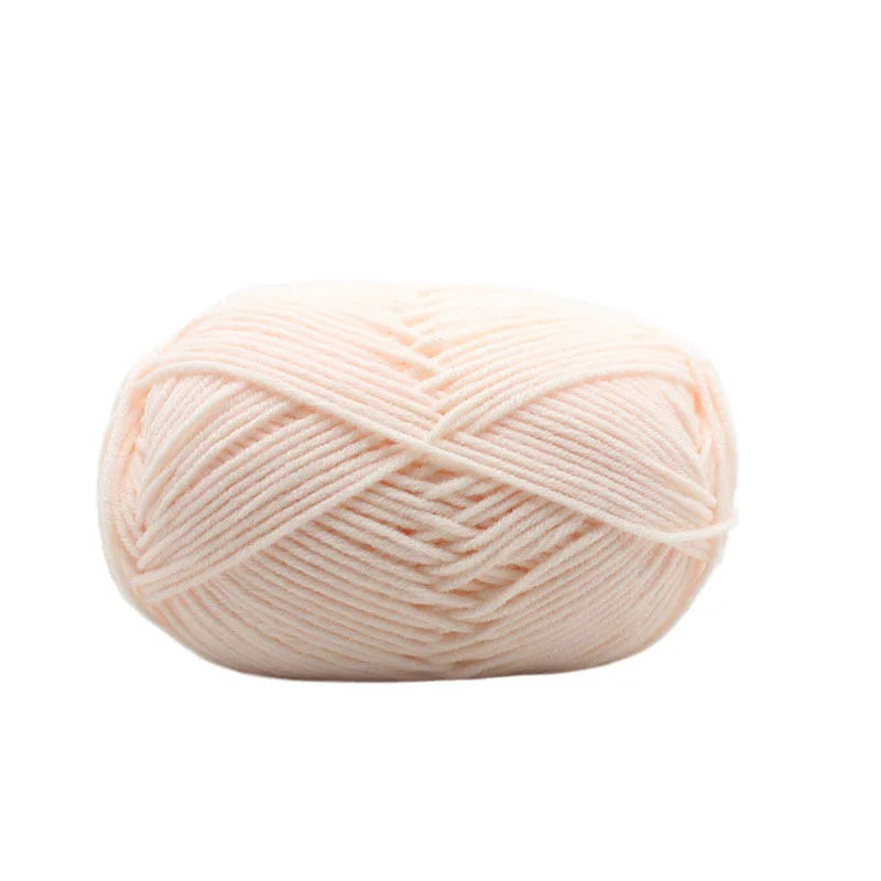 50g 4ply Milk Cotton Crochet Yarn, Yarn to knit and crochet - Annie Potter's Yarn Basket