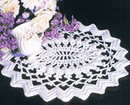 Oval Crochet Placemat Pattern, Oval Crochet Table Runner Pattern, PDF - Annie Potter's Yarn Basket