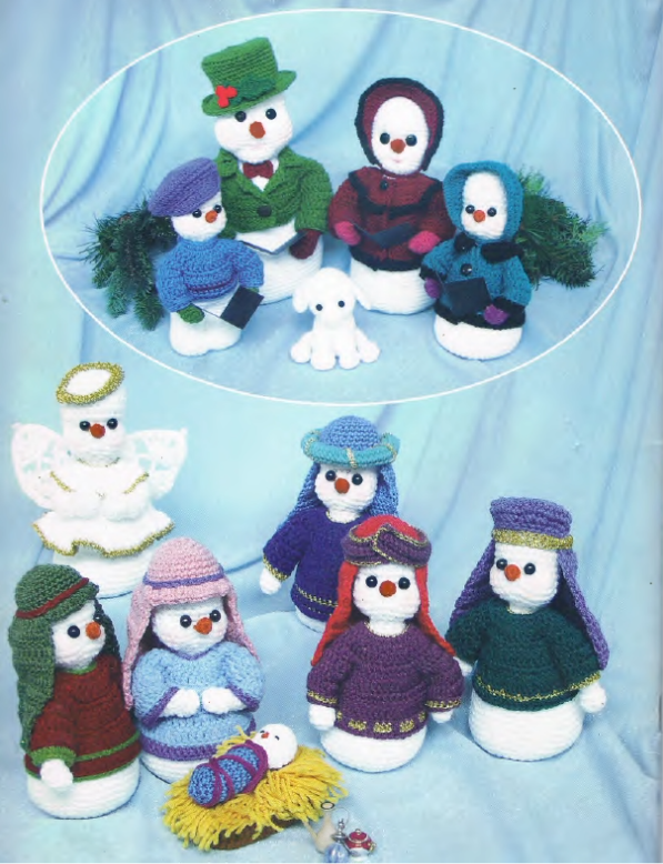 The Snowbuddies from Snowville - Annie Potter's Yarn Basket