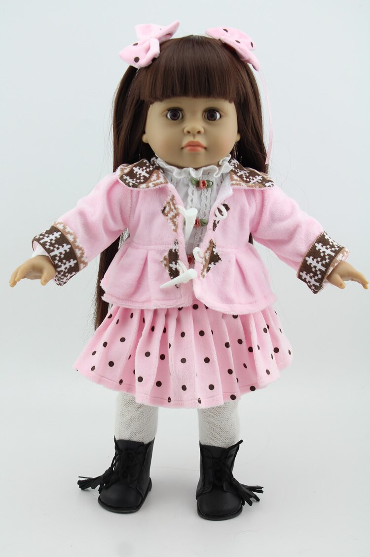 Sweet 18 inch Girl Doll - Annie Potter's Yarn Basket