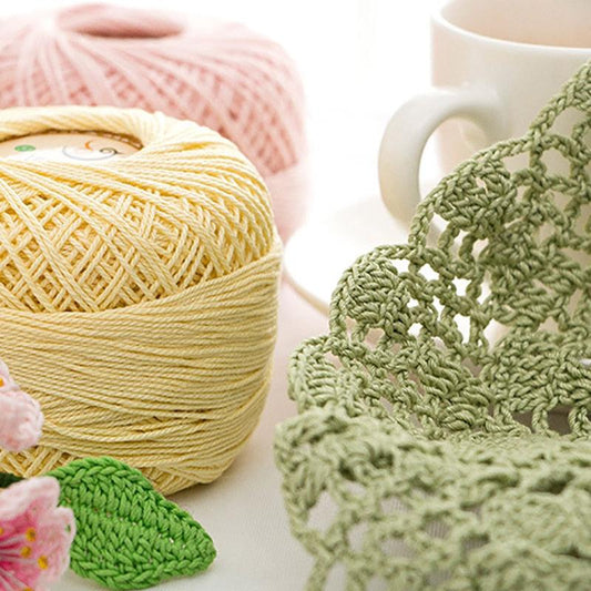 3 ply 100% Cotton 5# Lace Thread - Annie Potter's Yarn Basket