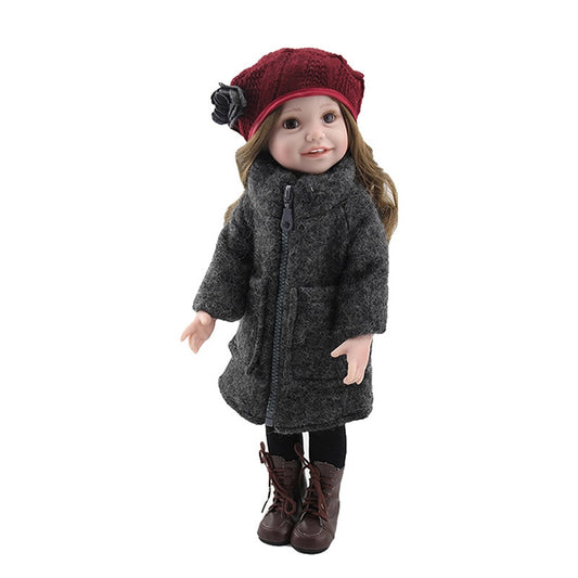 Full Vinyl bebe Reborn American Doll - Annie Potter's Yarn Basket