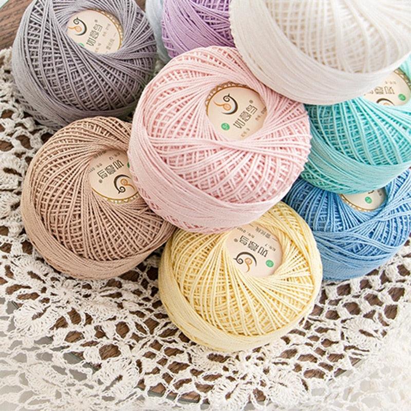 3 ply 100% Cotton 5# Lace Thread - Annie Potter's Yarn Basket