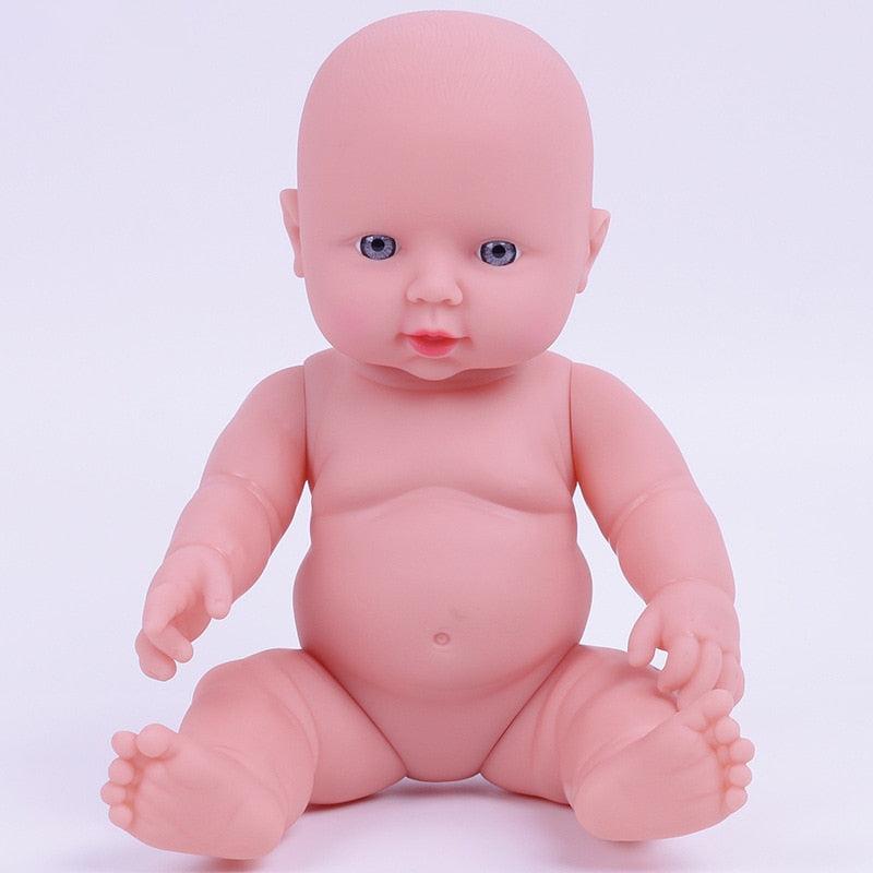 11 inch Reborn Vinyl Baby Doll - Annie Potter's Yarn Basket