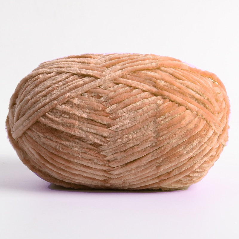 Chenille Velvet Yarn - Annie Potter's Yarn Basket