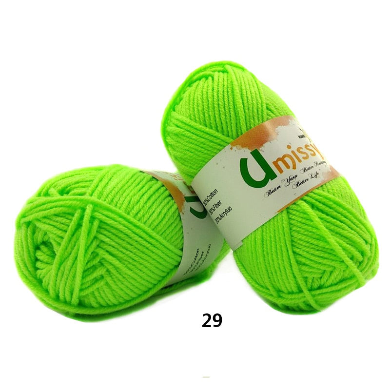 20pcs Cotton Worsted weight Yarn - Annie Potter's Yarn Basket